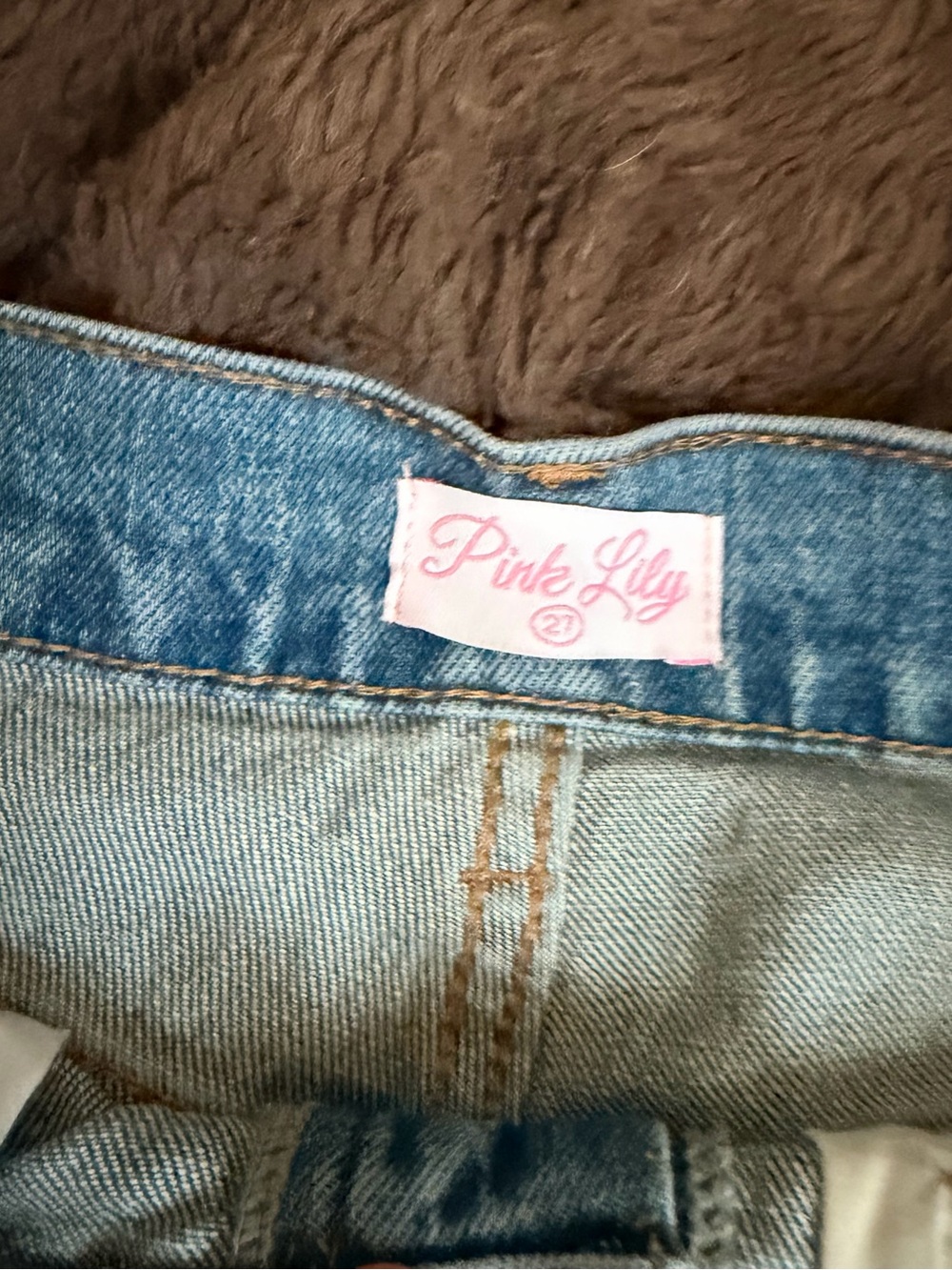 Pink Lily Millie Straight Leg Jeans - Picture 6 of 9